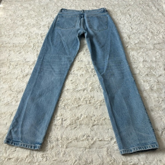 Zara Women's Size 6 Blue Straight Ankle Jeans - Picture 5 of 5